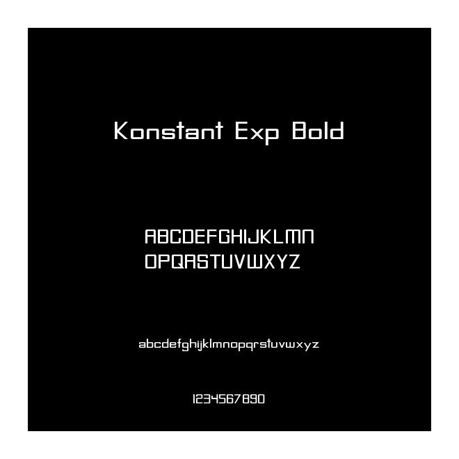 Konstant Exp Bold