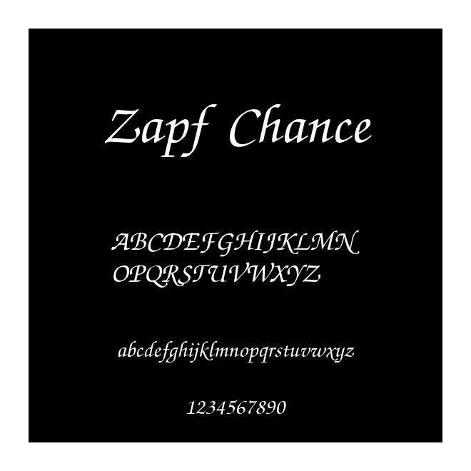 Zapf Chance