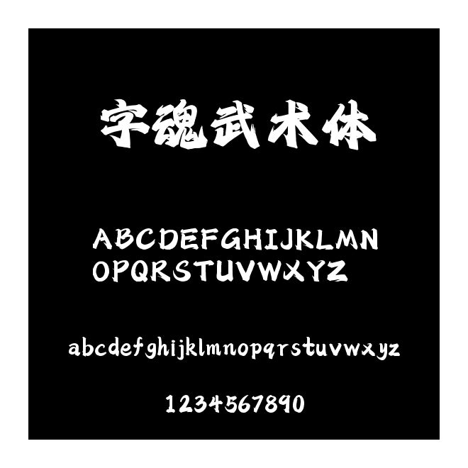 字魂武術(shù)體