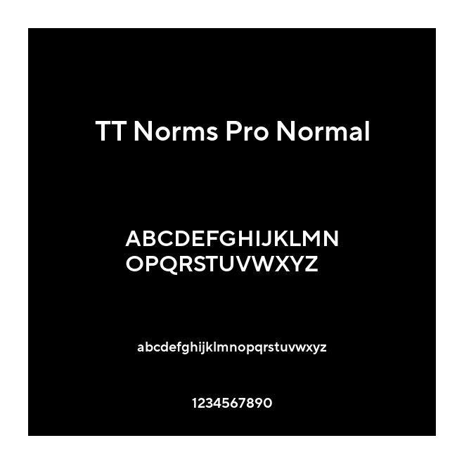 TT Norms Pro Normal