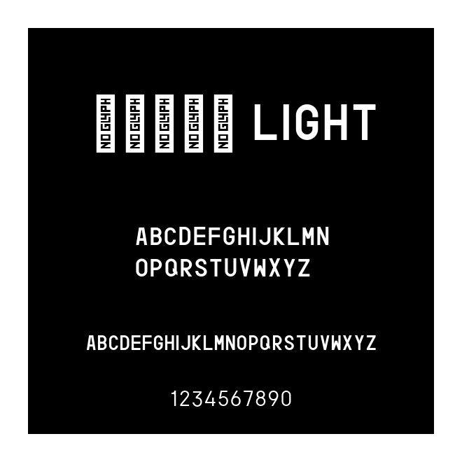 京東正黑體 Light