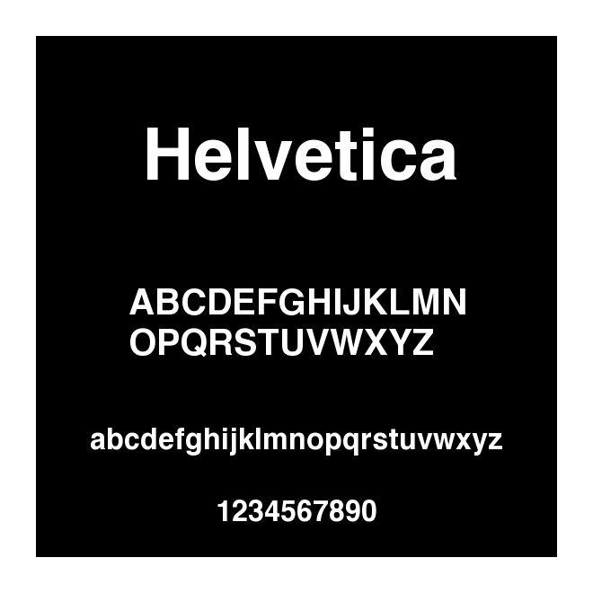 Helvetica