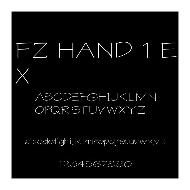 FZ HAND 1 EX