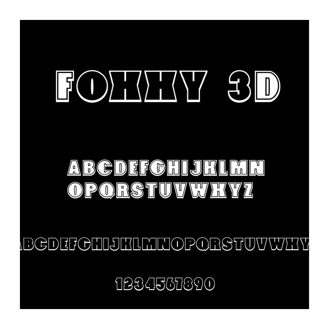 Foxxy 3D