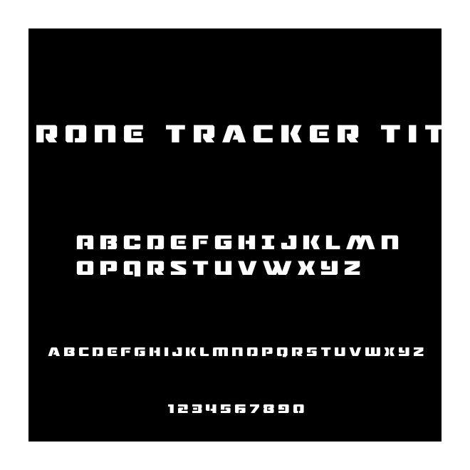 Drone Tracker Title