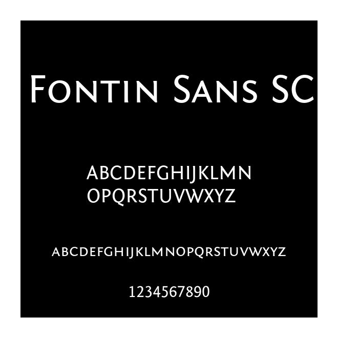 Fontin Sans SC