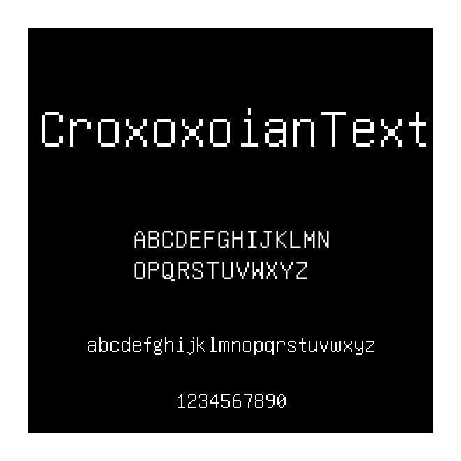 CroxoxoianText