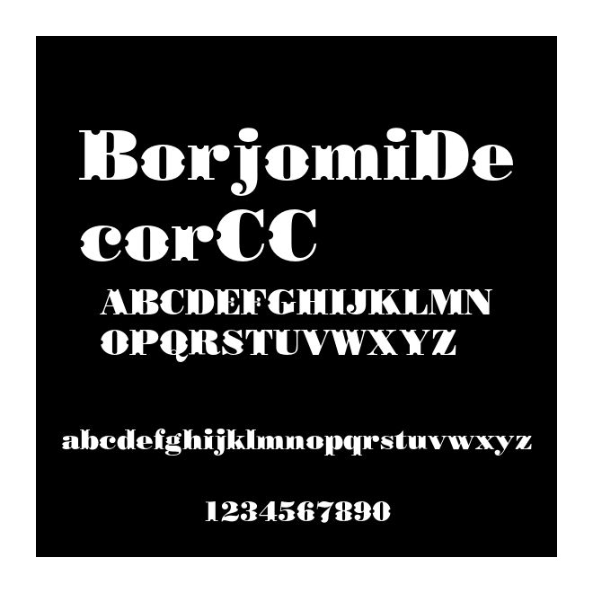 BorjomiDecorCC