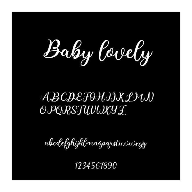 Baby lovely