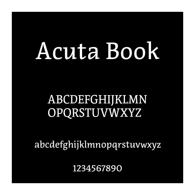 Acuta Book