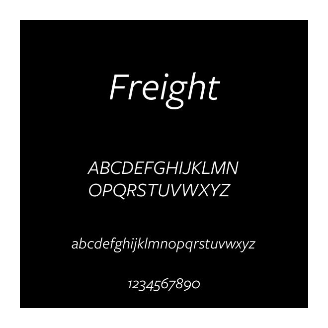Freight