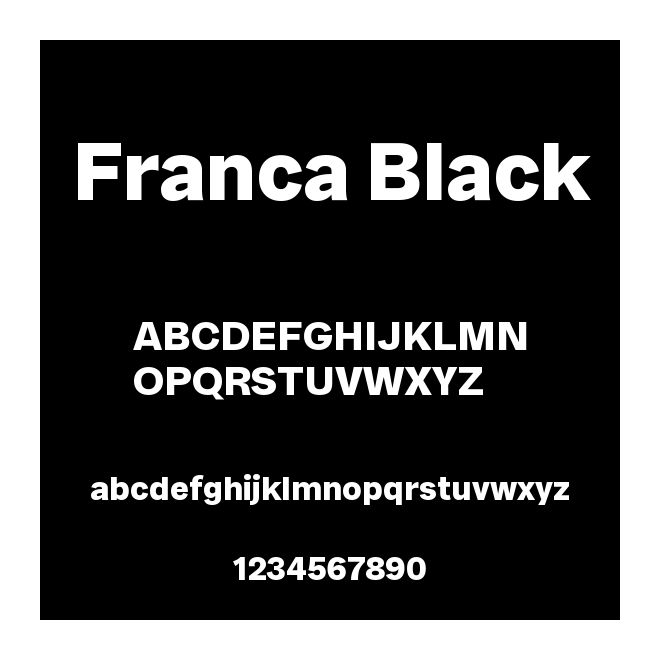 Franca Black