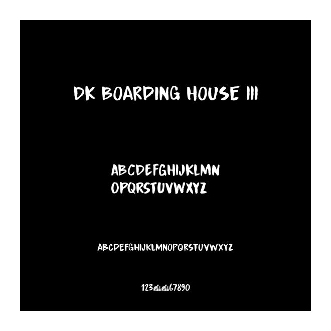 DK Boarding House III