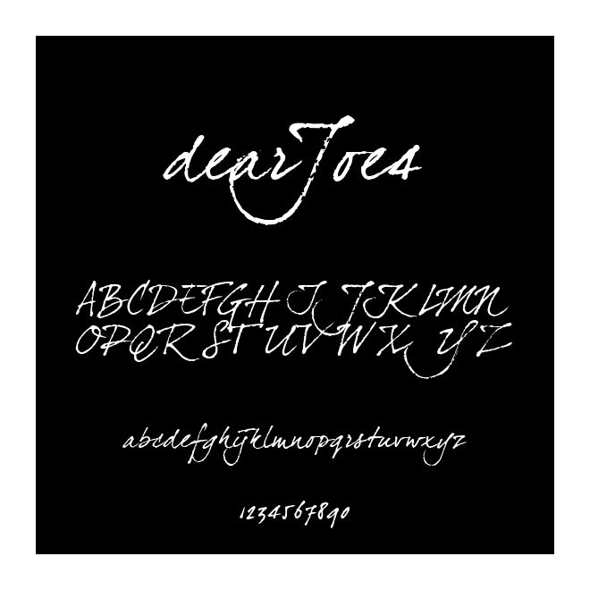 dearJoe4