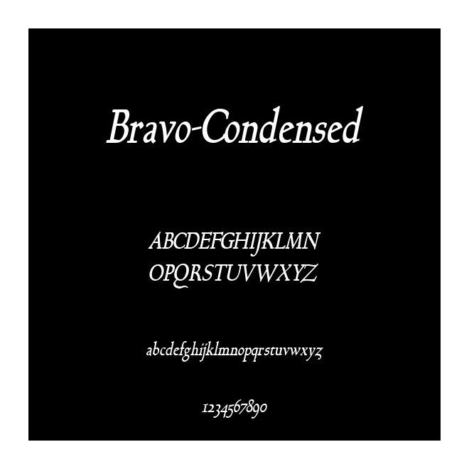 Bravo-Condensed