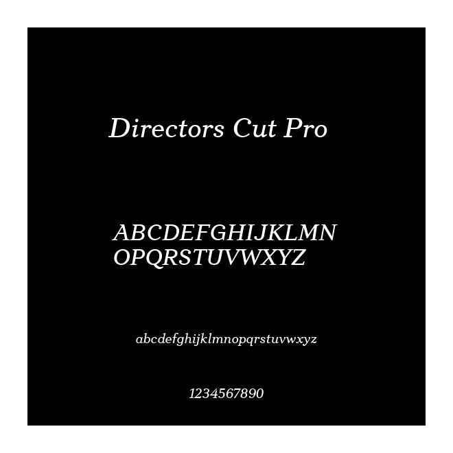 Directors Cut Pro  