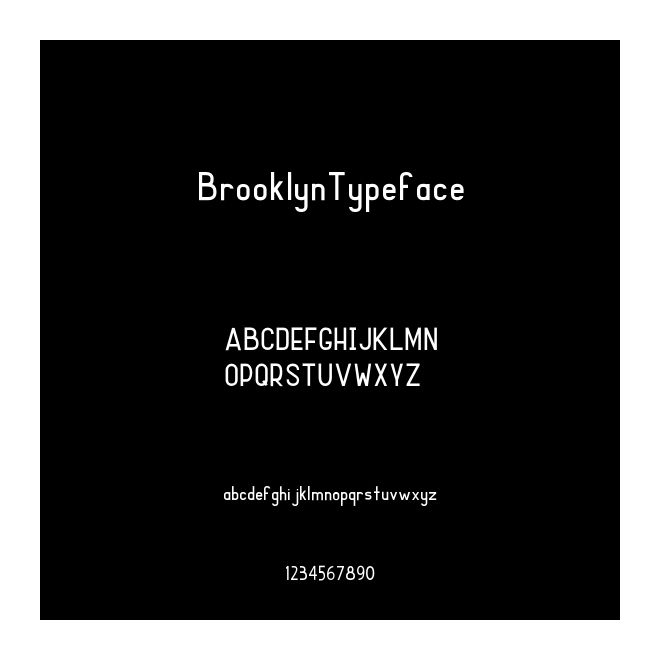 BrooklynTypeface