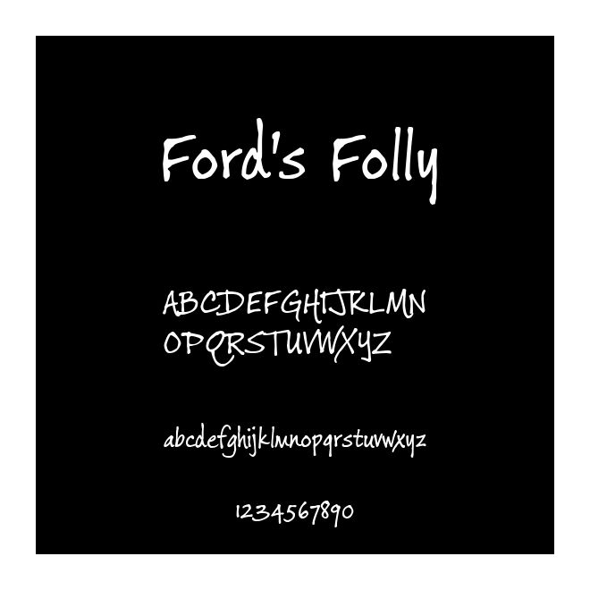 Ford's Folly