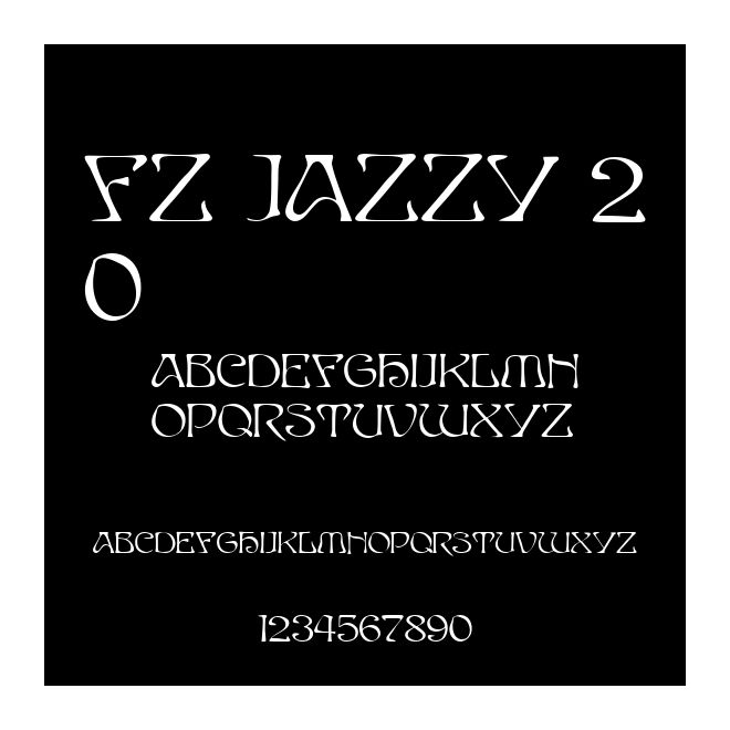 FZ JAZZY 20