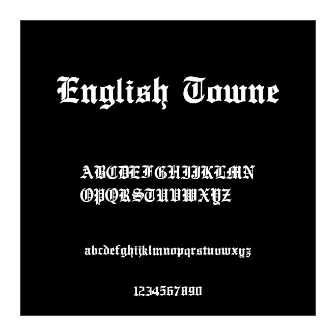 English Towne