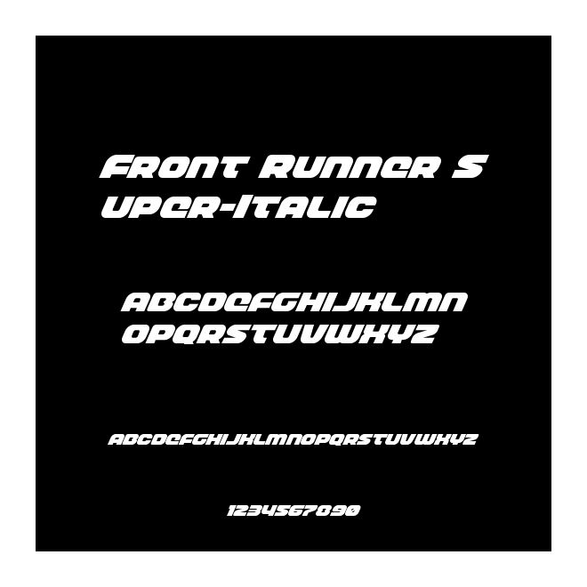 Front Runner Super-Italic