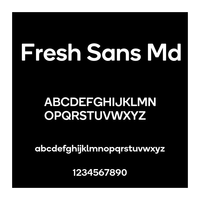 Fresh Sans Md