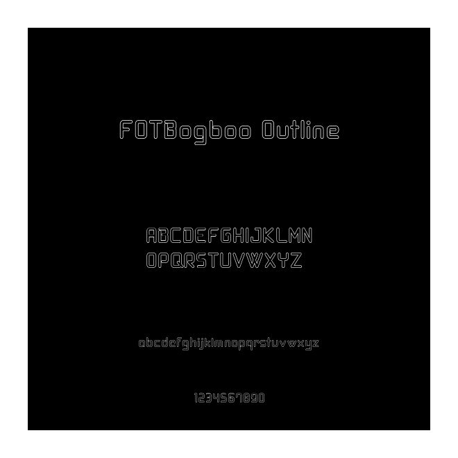 FOTBogboo Outline