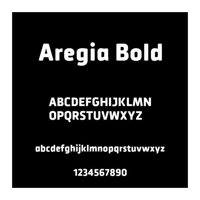 Aregia Bold