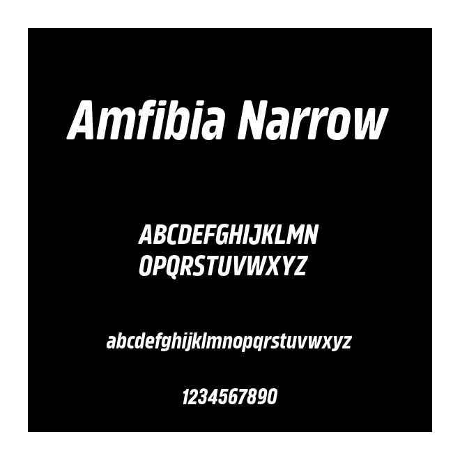 Amfibia Narrow