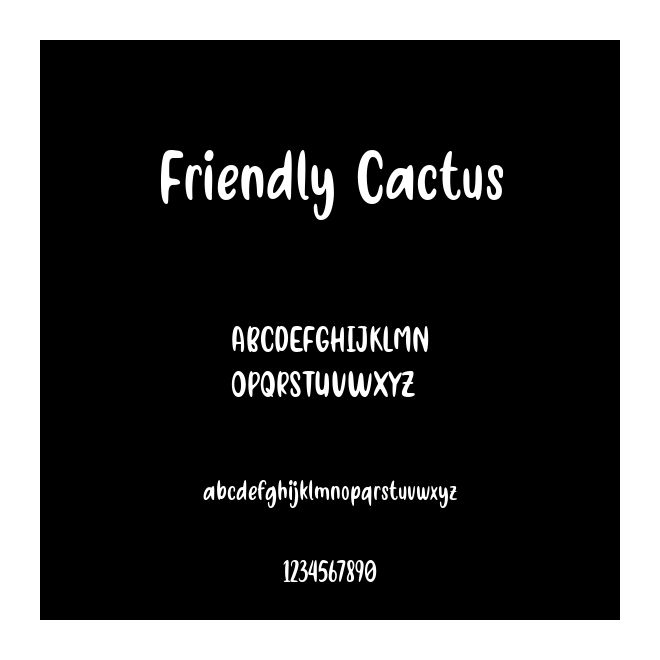 Friendly Cactus