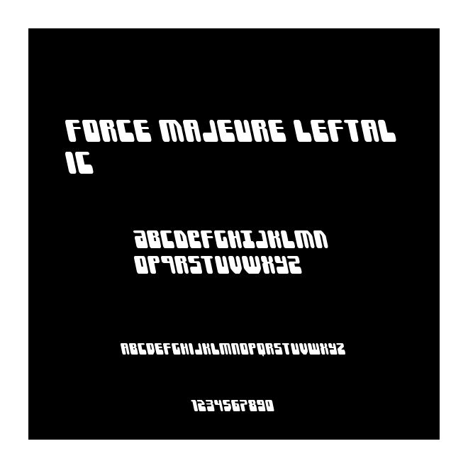 Force Majeure Leftalic