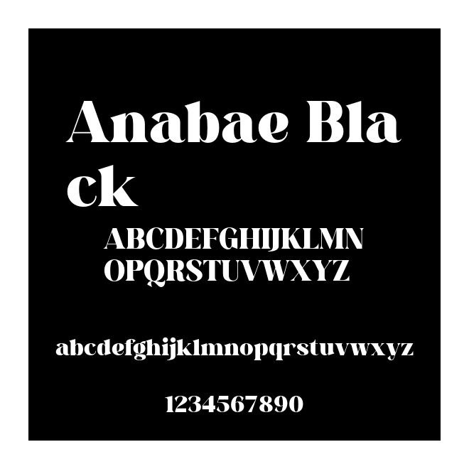 Anabae Black