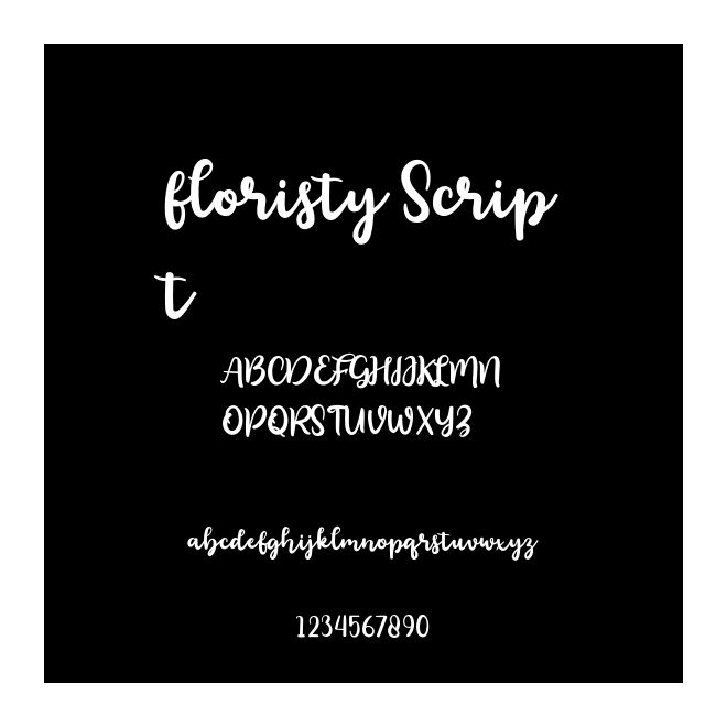 floristy Script