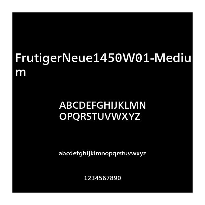 FrutigerNeue1450W01-Medium