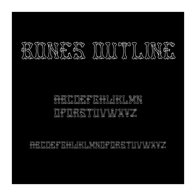 Bones Outline