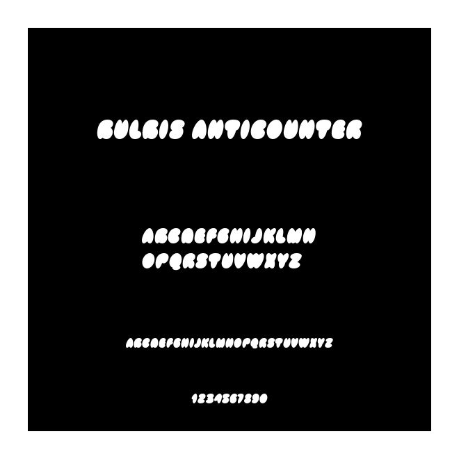 Bulbis AntiCounter