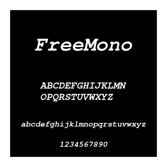 FreeMono