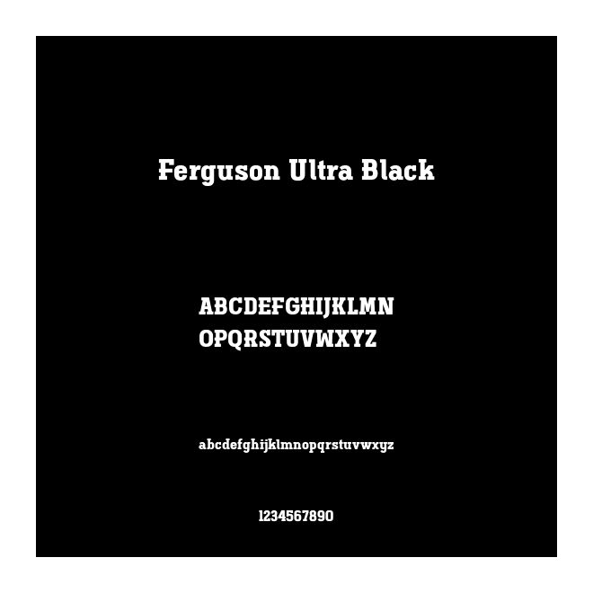 Ferguson Ultra Black