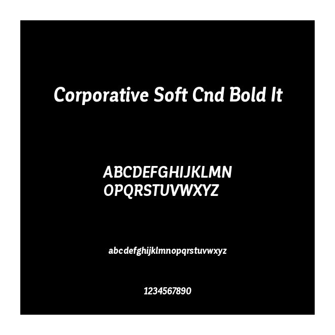 Corporative Soft Cnd Bold It