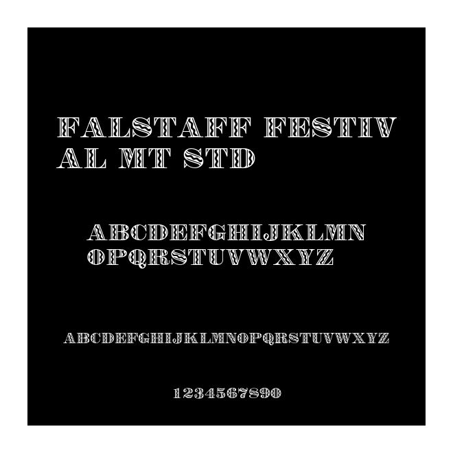 Falstaff Festival MT Std