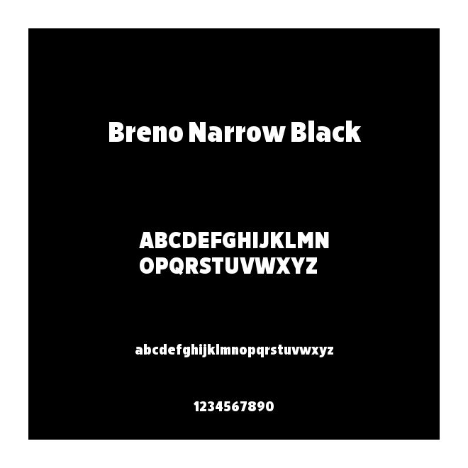 Breno Narrow Black