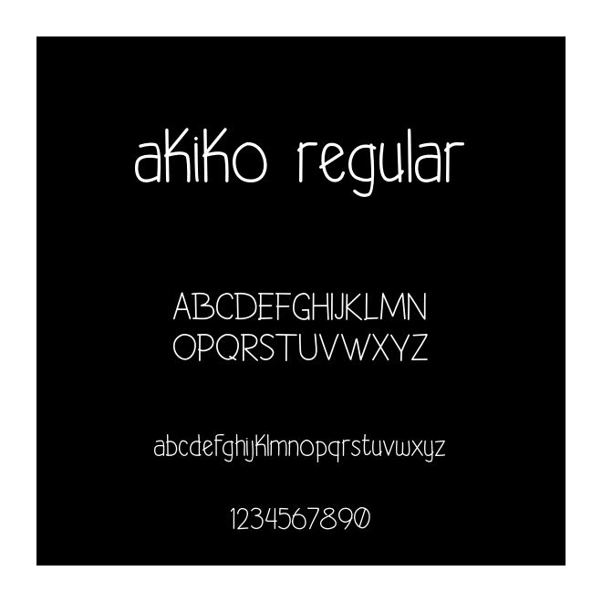 akiko regular
