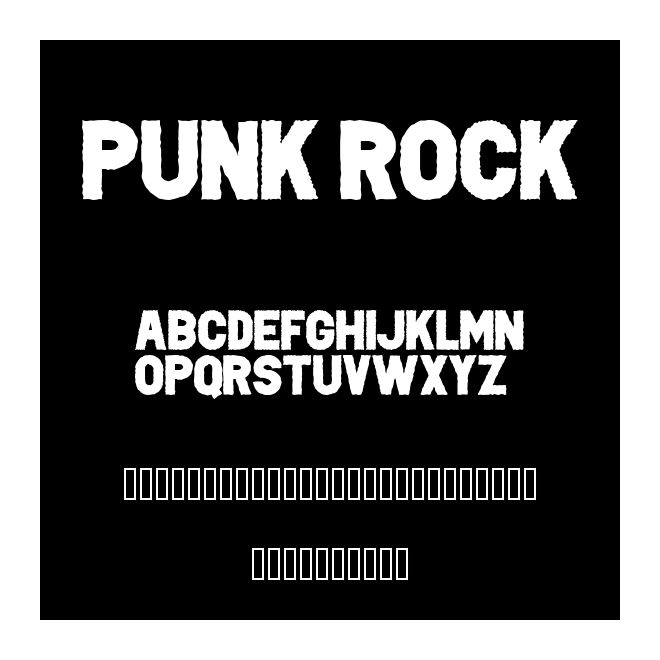 PUNK ROCK