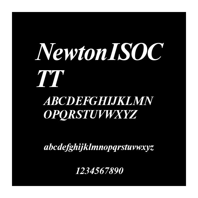 NewtonISOCTT