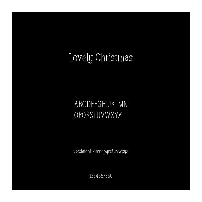 Lovely Christmas