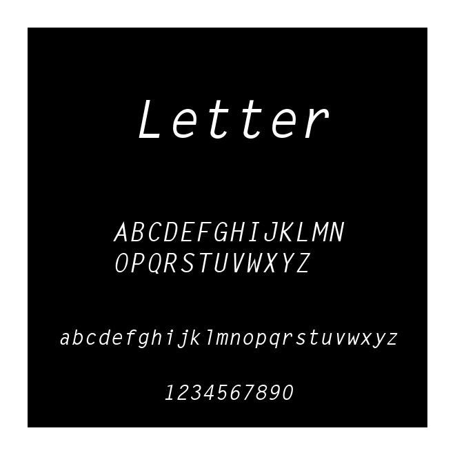 Letter