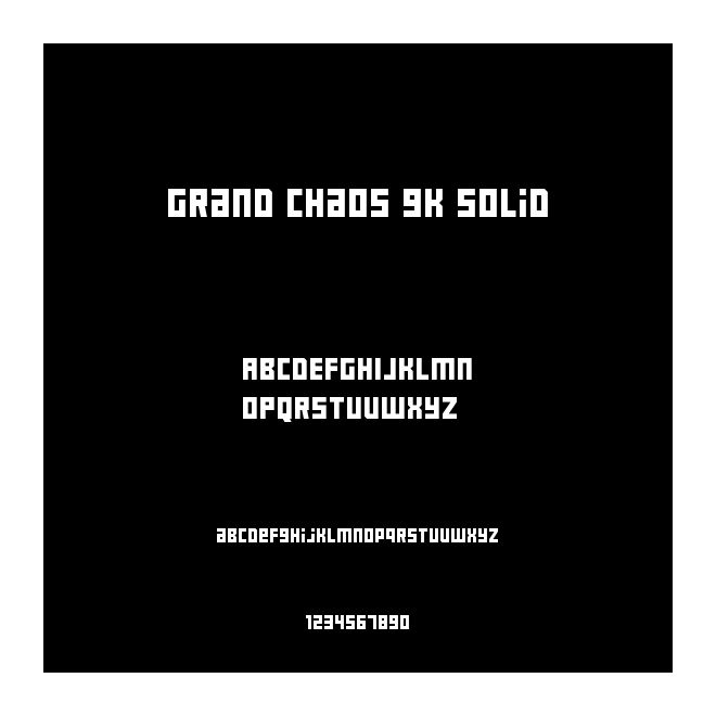 Grand Chaos 9K Solid