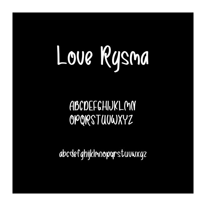 Love Rysma