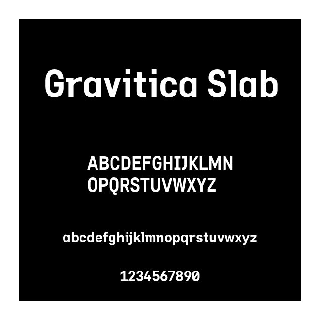 Gravitica Slab