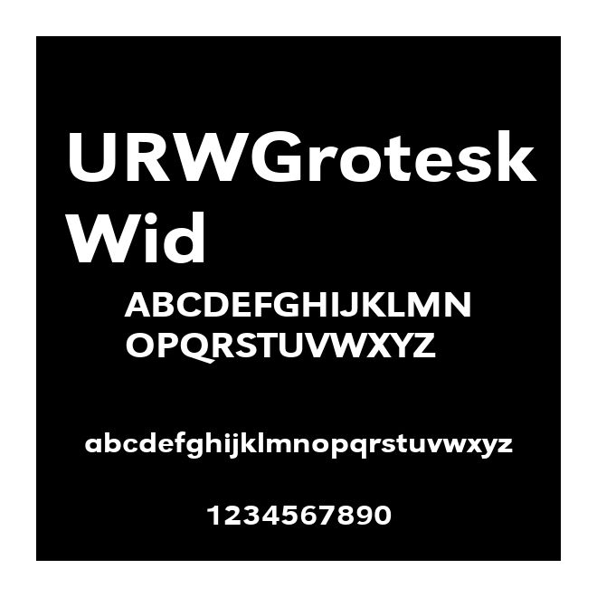 URWGroteskWid